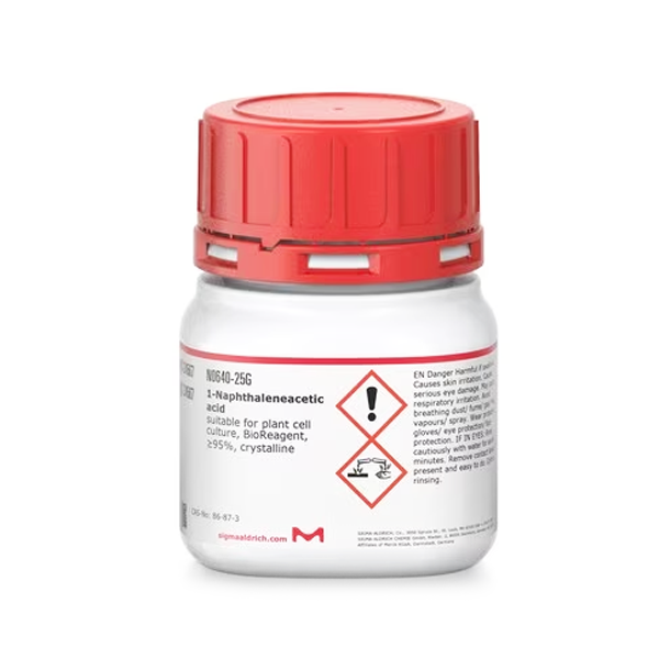 Sigma-Aldrich N0640 1-Naphthaleneacetic acid suitable for plant cell culture, BioReagent, ≥95%, crystalline 25 gr