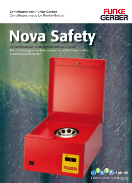 Funke Gerber Nova Safety Gerber Santrifüj