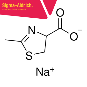 Sigma Aldrich 924415 Sodium 2-methyl-4,5-dihydro-1,3-thiazole-4-carboxylate ≥95% CAS No: 15058-19-2 100 mg