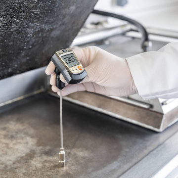 Testo 905-T2 Yüzey Termometresi -50 … +350 °C Kısa Süre için +500 °C