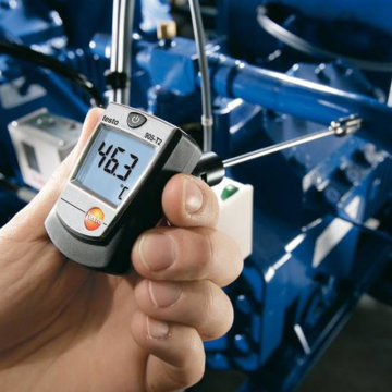 Testo 905-T2 Yüzey Termometresi -50 … +350 °C Kısa Süre için +500 °C