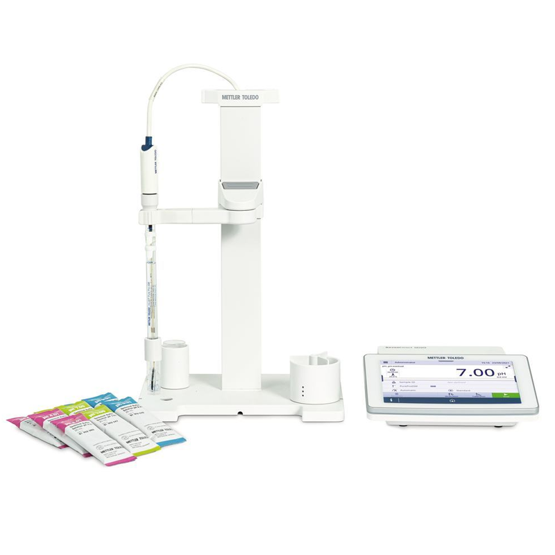 METTLER TOLEDO SevenDirect SD20 Kit pH Metre, pH Elektrodu InLab Expert Pro-ISM ve 3×3 Kalibrasyon Solüsyonu Poşeti