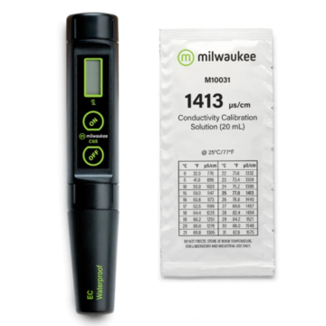 Milwaukee C65 Low Range Waterproof Cep Tipi  İletkenlik Ölçer  0-1999 µs/Cm  