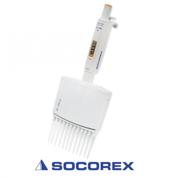 SOCOREX Acura® manual 855 5-50 µL 8 Kanallı Ayarlanabilir Otomatik Pipet