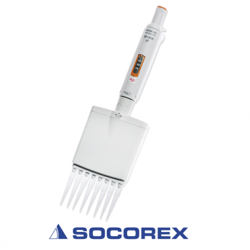 SOCOREX Acura® manual 855 5-50 µL 8 Kanallı Ayarlanabilir Otomatik Pipet