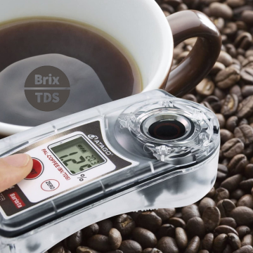 ATAGO 4533 PAL-COFFEE(BX/TDS) Barista Kahve için Brix ve TDS Ölçer Refraktometre 0.00... 25.00% Brix / 0.00... 22.00% TDS