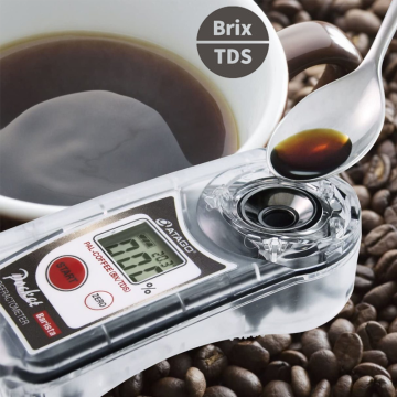 ATAGO 4533 PAL-COFFEE(BX/TDS) Barista Kahve için Brix ve TDS Ölçer Refraktometre 0.00... 25.00% Brix / 0.00... 22.00% TDS