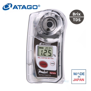 ATAGO 4533 PAL-COFFEE(BX/TDS) Barista Kahve için Brix ve TDS Ölçer Refraktometre 0.00... 25.00% Brix / 0.00... 22.00% TDS