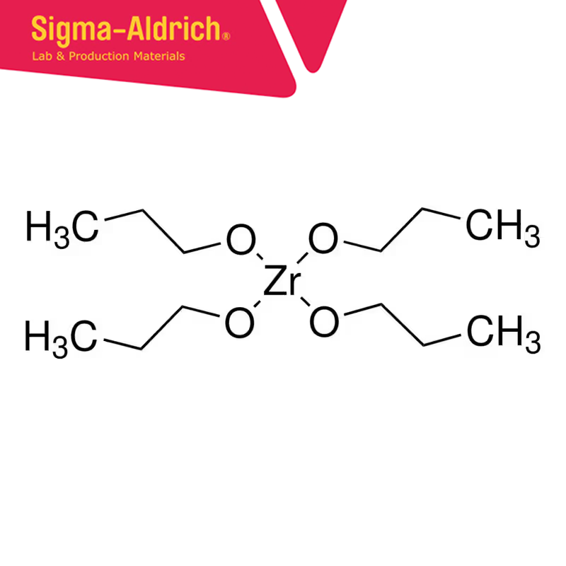 Sigma-Aldrich 333972 Zirconium(IV) propoxide solution 70 wt. % in 1-propanol CAS No.: 23519-77-9 500 mL