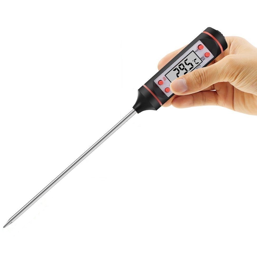 LT TP101S Saplama Tip Dijital Termometre Siyah -50...  300 °C / 150 mm