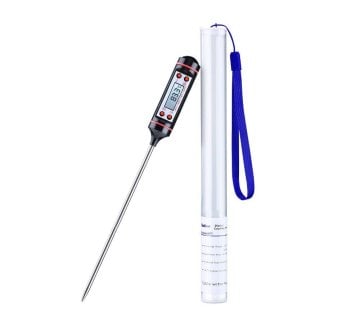 LT TP101S Saplama Tip Dijital Termometre Siyah -50...  300 °C / 150 mm