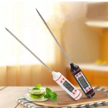 LT TP101S Saplama Tip Dijital Termometre Siyah -50...  300 °C / 150 mm