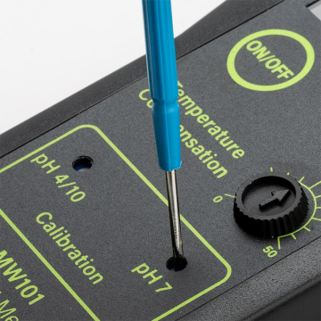 Milwaukee MW101S PRO Portatif pH Metre Toprak İçin  0.00...14.00 pH