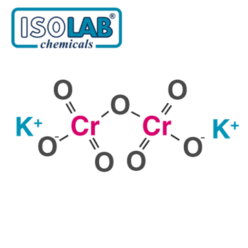 ISOLAB 960.056.0500 Potassium dichromate for analysis ACS, ISO, Reag. pH Eur CAS No.: 7778-50-9 500 gr Plastik Şişe