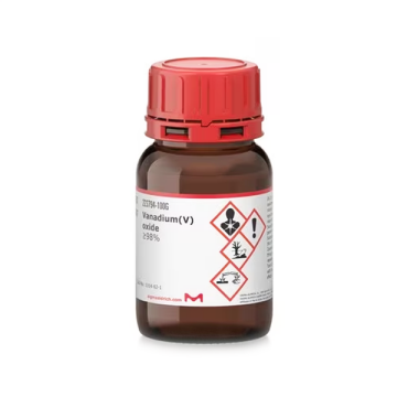 Sigma-Aldrich 223794 Vanadium(V) oxide ≥98% CAS No.: 1314-62-1 100 gr