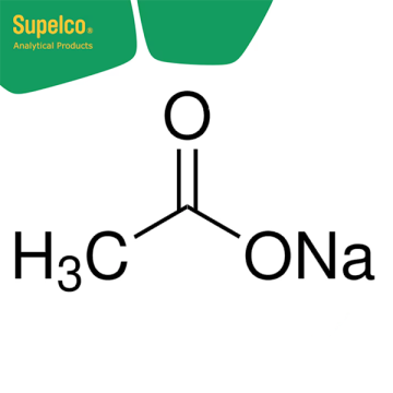Merck 106268 Sodium acetate anhydrous anhydrous for analysis EMSURE® ACS,Reag. Ph Eur CAS No.: 127-09-3 250 gr