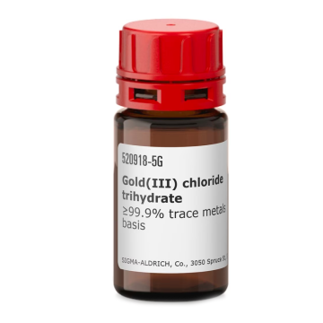 Sigma-Aldrich 520918 Gold(III) chloride trihydrate ≥99.9% trace metals basis 5 gr