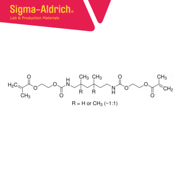Sigma-Aldrich 436909 Diurethane dimethacrylate, mixture of isomers contains 225 ppm±25 ppm BHT as inhibitor, ≥97% CAS No.: 72869-86-4 100 mL