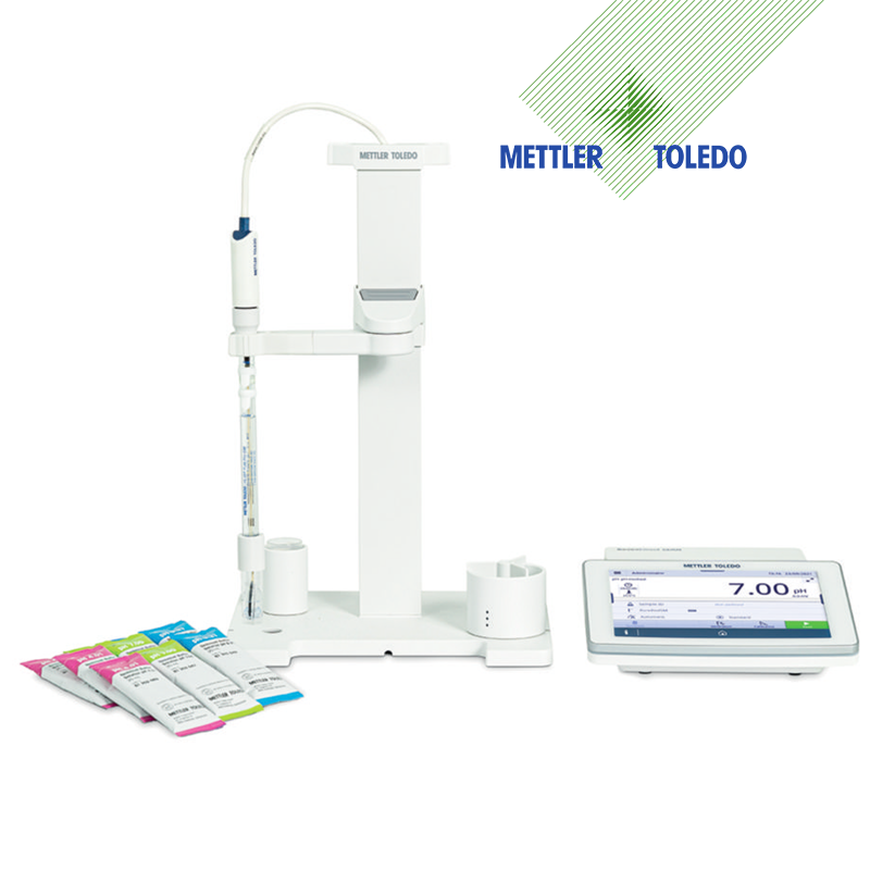 METTLER TOLEDO SevenDirect SD50 pH/İyon Ölçer Saf H2O Kiti, InLab Pure-Pro ISM pH Elektrodu ile