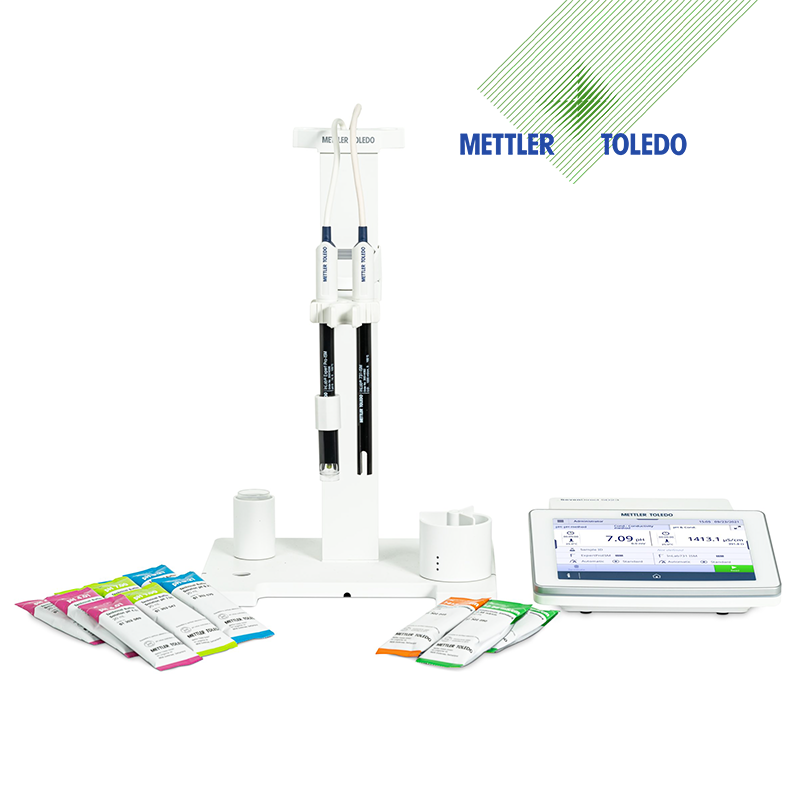 METTLER TOLEDO SevenDirect SD23 pH ve İletkenlik Ölçe Kit, InLab Expert-Pro ISM pH Elektrodu, InLab 731 ISM İletkenlik Elektrodu