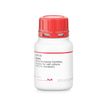 Sigma-Aldrich M3183 MOPS BioPerformance Certified, suitable for cell culture, ≥99.5% (titration) 500 gr