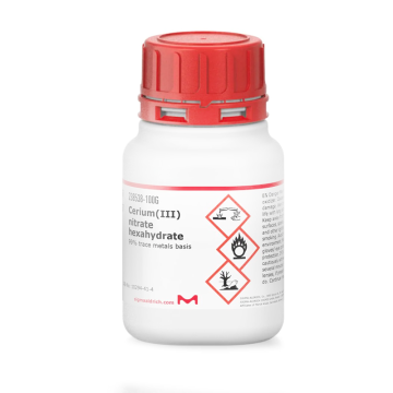 Sigma-Aldrich 238538 Cerium(III) nitrate hexahydrate  99% trace metals basis 100 gr