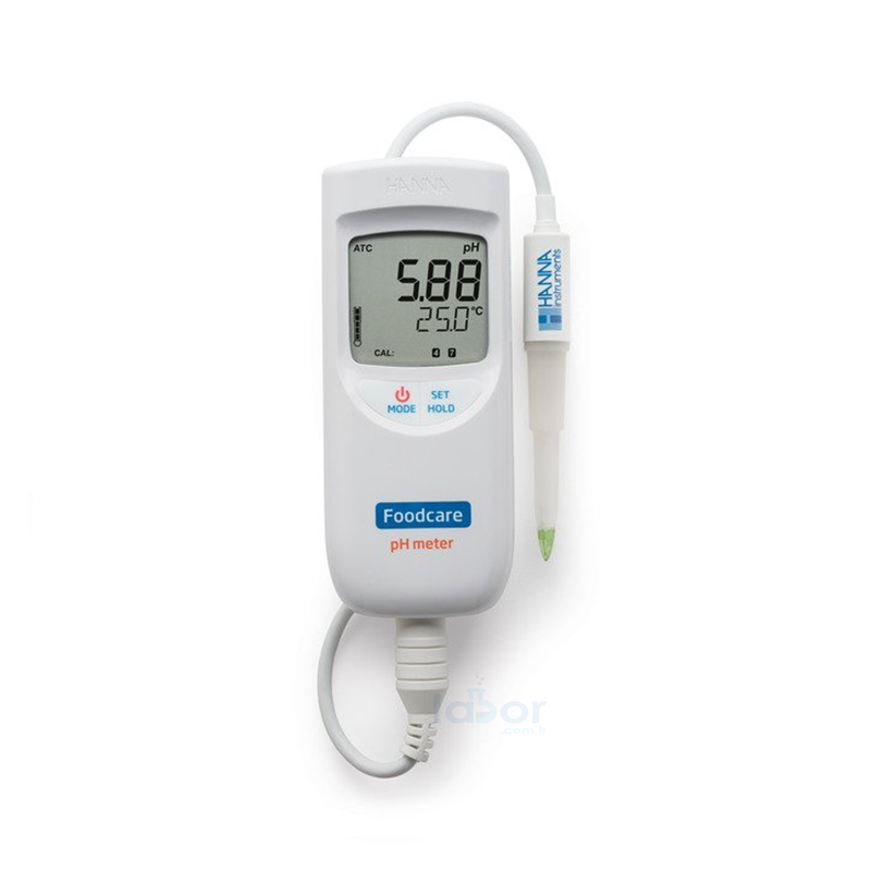 HANNA HI99161 Gıda ve Süt Ürünleri pH Metresi HACCP -2.00... 16.00 pH