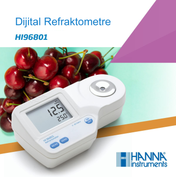 HANNA HI 96801 Dijital Refraktometre IP65 0... 85 % Brix