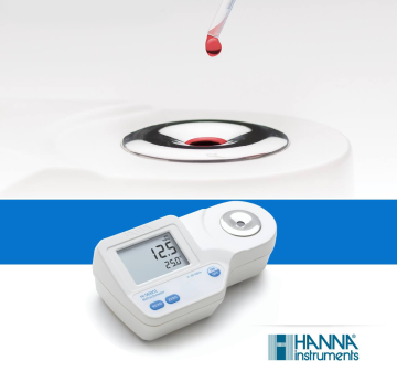HANNA HI 96801 Dijital Refraktometre IP65 0... 85 % Brix