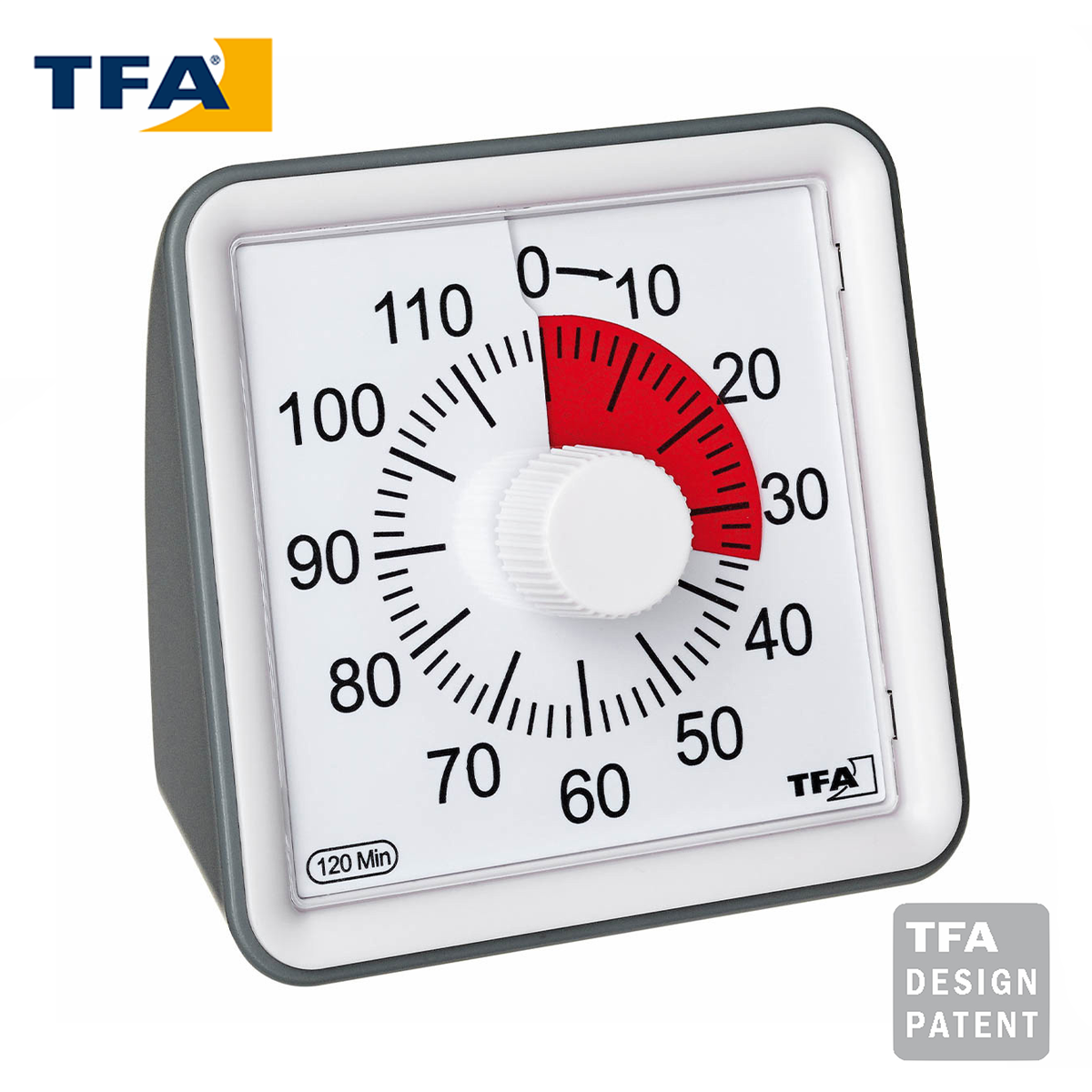 TFA 38.2043.10 Timer VISUAL Analog Göstergeli Timer (Zamanlayıcı) 120 dakika