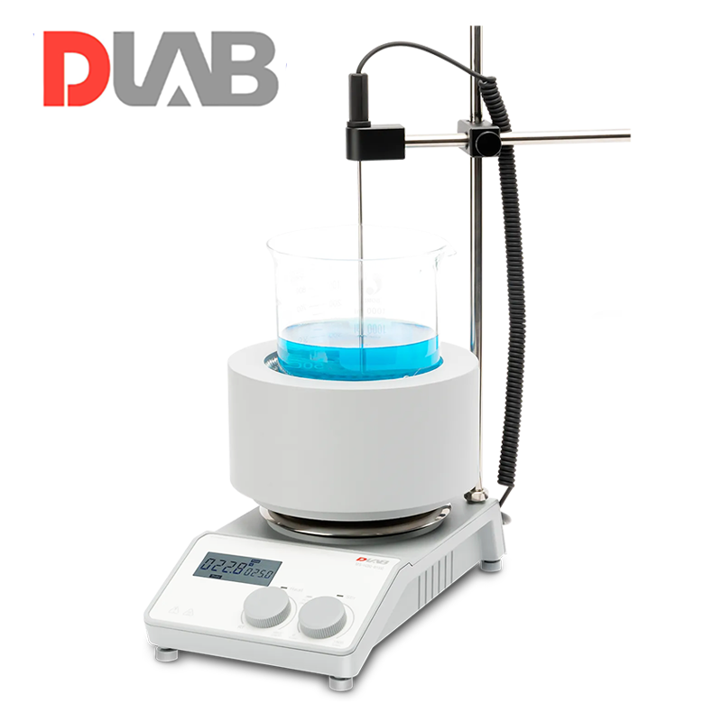 DLAB MS-H280-B1000 Mantolu Isıtıcılı Manyetik Karıştırıcı 200... 1.500 rpm / 25... 280 °C / 1000 mL Beher için