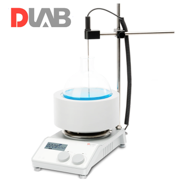 DLAB MS-H280-F250 Mantolu Isıtıcılı Manyetik Karıştırıcı 200... 1.500 rpm / 25... 280 °C / 250 mL Balon için