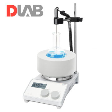 DLAB MS-H280-F250 Mantolu Isıtıcılı Manyetik Karıştırıcı 200... 1.500 rpm / 25... 280 °C / 250 mL Balon için