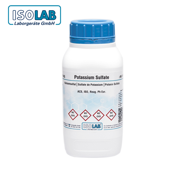 ISOLAB 960.136.1000 Potassium sulfate for analysis for analysis ACS, ISO, Reag. Ph. Eur CAS No.: 7778-80-5 1 kg