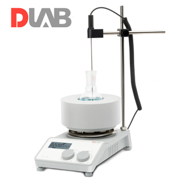 DLAB MS-H280-F1000 Mantolu Isıtıcılı Manyetik Karıştırıcı 200... 1.500 rpm / 25... 280 °C / 1000 mL Balon için