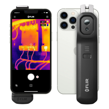 FLIR ONE Edge Pro iOS ve Android Akıllı Cihazlar için Kablosuz Bağlantılı Termal Kamera -20... 120 °C / 160 × 120 piksel