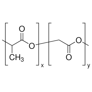 Sigma-Aldrich 719900 Resomer® RG 504 H, Poly(D,L-lactide-co-glycolide) acid terminated, lactide:glycolide 50:50, Mw 38,000-54,000 5 gr