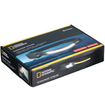 BRESSER NATIONAL GEOGRAPHIC Kafa Lambası Iluminos Stripe Far - 300 Lumen