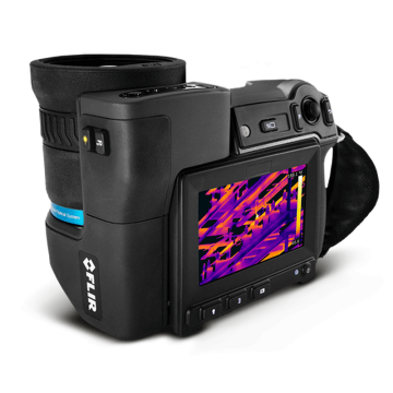 FLIR T1010 HD 12° Termal Kamera -40...  650 °C / 1024 × 768 Piksel UltraMax ile 3,1 MP'ye kadar