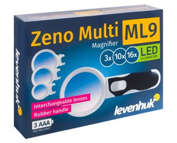 Levenhuk Zeno Multi ML9 Büyüteç Büyütme: 3/10/16X