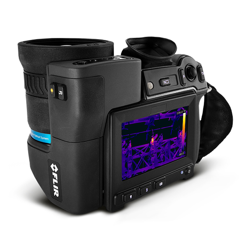 FLIR T1020 HD 28° Termal Kamera -40...  2000 °C / 1024 × 768 Piksel UltraMax ile 3,1 MP'ye kadar