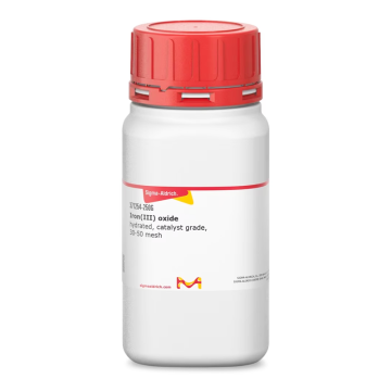 Sigma Aldrich 371254 Iron(III) oxide hydrated, catalyst grade, 30-50 mesh 50 gr