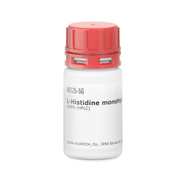 Sigma-Aldrich H8125 L-Histidine monohydrochloride monohydrate ≥98% (HPLC) 25 gr