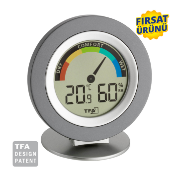 TFA 30.5019.10 'COSY' Dijital Termo Higrometre 0... +50 °C / %20... %95 RH