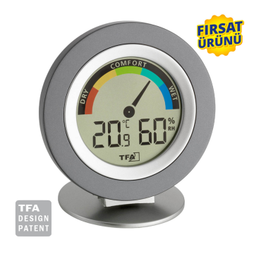 TFA 30.5019.10 'COSY' Dijital Termo Higrometre 0... +50 °C / %20... %95 RH