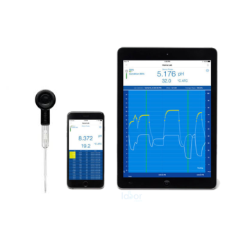 HANNA HI13302 Halo® Wireless pH Meter  Deney Tüpleri Ve Vialler İçin Prob Tip pH Metre  Bluetooth®