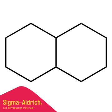 Sigma-Aldrich D251 Decahydronaphthalene, mixture of cis + trans reagent grade, 98% CAS No.: 91-17-8 18 L
