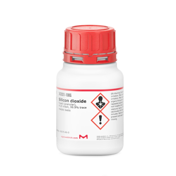 Sigma-Aldrich 342831 Silicon dioxide fused (granular), 4-20 mesh, 99.9% trace metals basis 100 gr