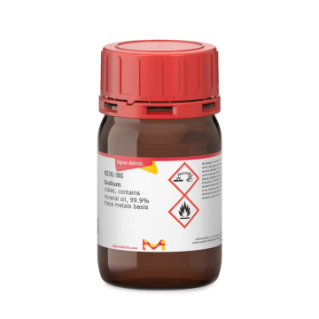 Sigma-Aldrich 483745 Sodium cubes, contains mineral oil, 99.9% trace metals basis 500 gr