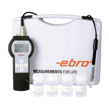 Ebro PHT 830 Set 1 Gıda pH Metresi  Epoksi Elektrot  İle